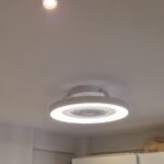Instalación de plafón ventilador Maintra 70cm CCT 40W con 9 velocidades en Galdakao
